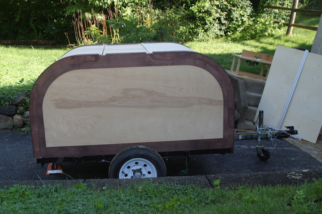 Camping Gear Hauler/Galley Kitchen Trailer