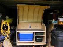 Camping Gear Hauler/Galley Kitchen Trailer
