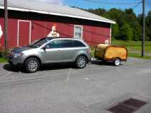Camping Gear Hauler/Galley Kitchen Trailer