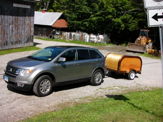 Camping Gear Hauler/Galley Kitchen Trailer