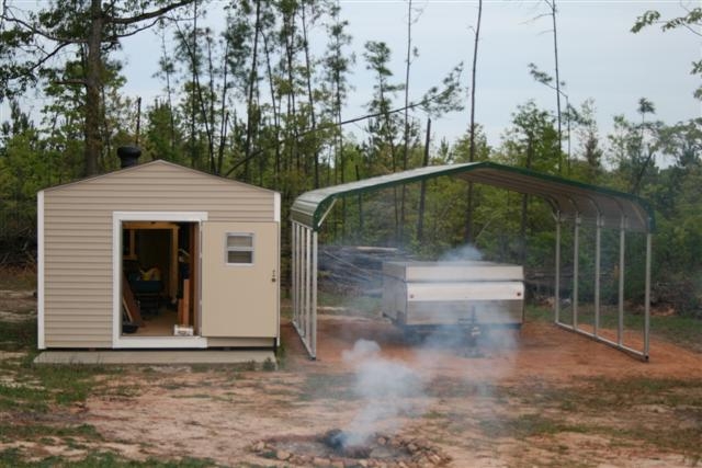workshop, carport, and project