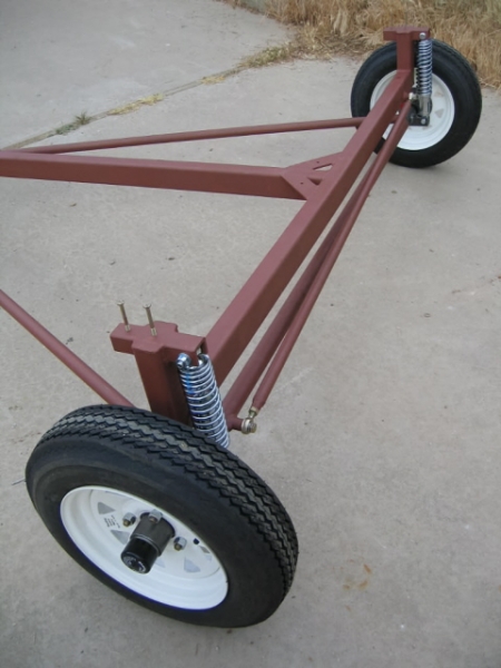 Axle suspension detail