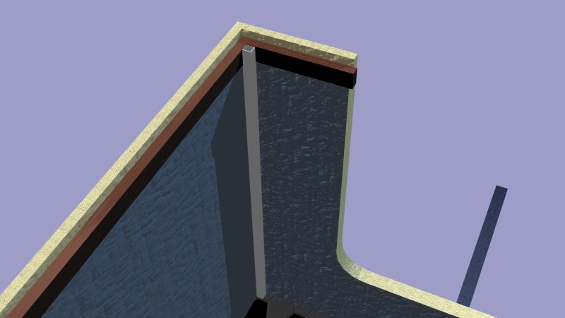 Front Wall corner