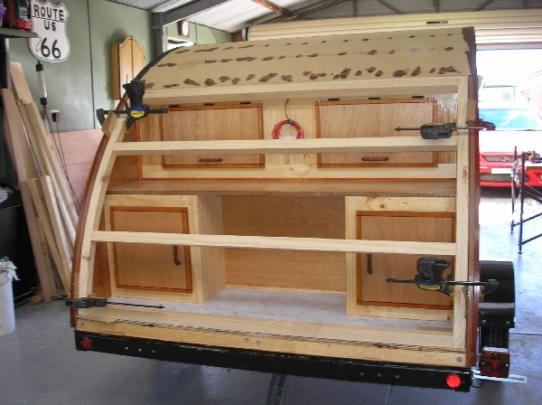 Time to test fit the rear gallery hatch lid.