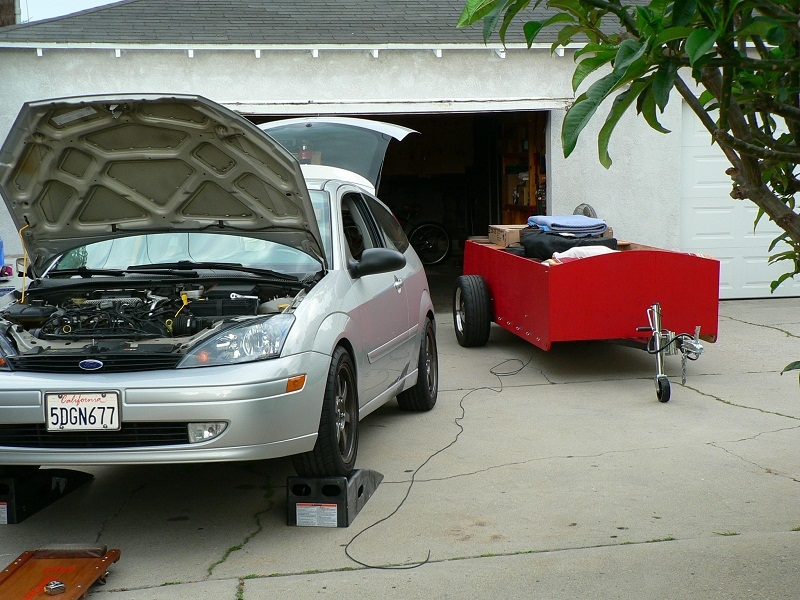 wiring car from it's battery back to hatch interior for trailer lighting module