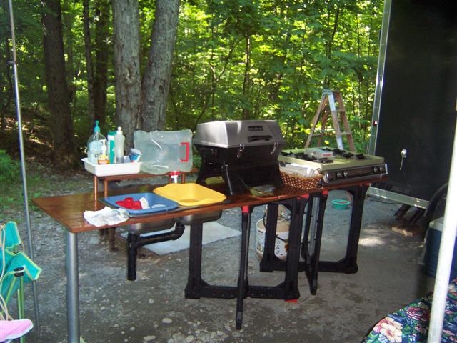 camp kitchen