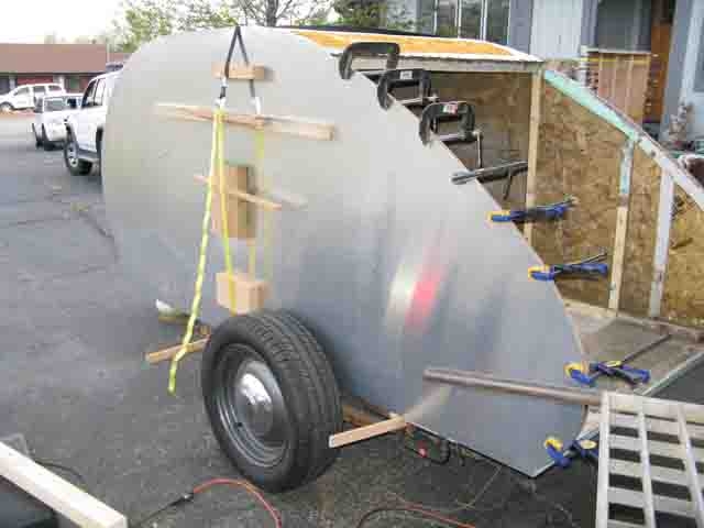 Skinning the Sides with Aluminum