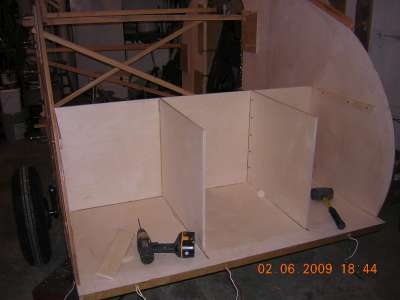 Bottom Bulkhead and Cabinte Divider Panels