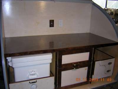 Counter Top P-Lam Installed