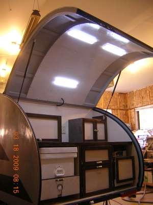 Galley Hatch with Area Lights