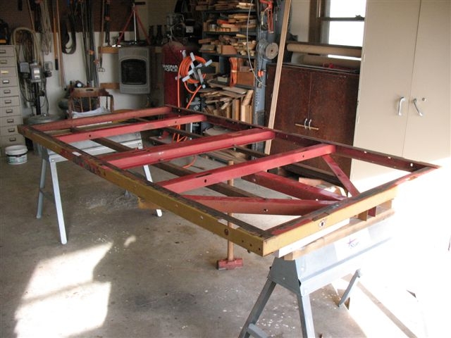 stripped down donor frame