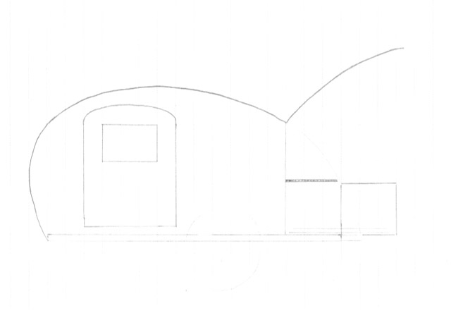 rustic tear sketch