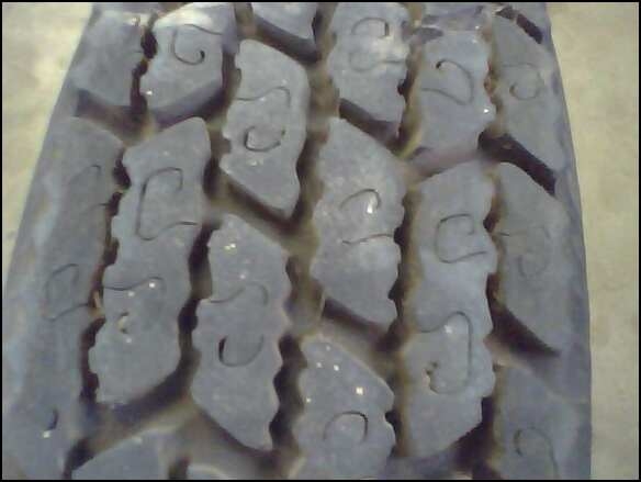 old tire tread