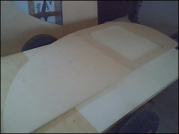Left side skinned