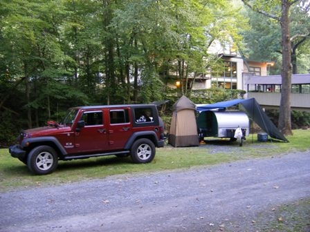 Campsite @ Allentown KOA
