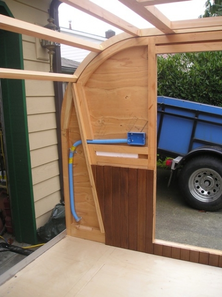 Headboard cabinet position