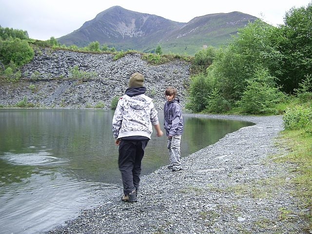 Quarry now flooded