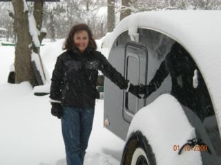 New snow and Jan