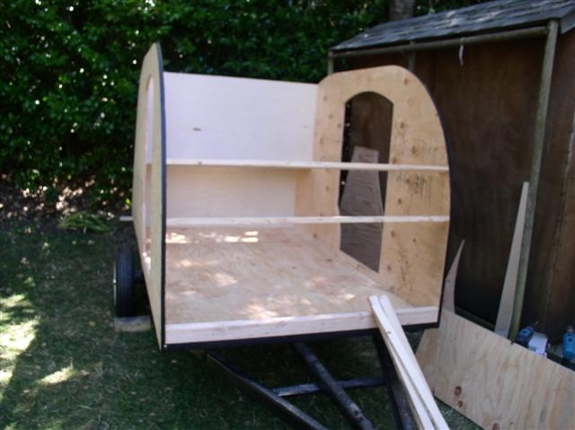 Upper bulkhead and some spars.