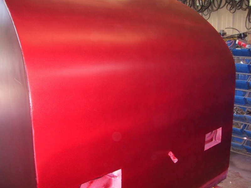 base coat on hatch