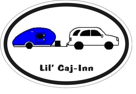 lil' caj-inn sticker