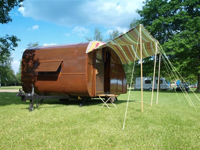 First use of Homemade Awning