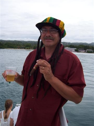 Me a Gurk and glass of redstrip ya mon in Jamacia
