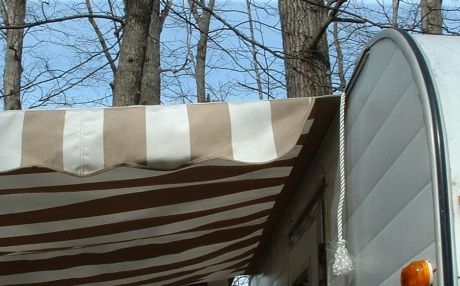 Vintage Trailer Awning by Kristi