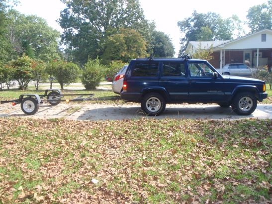 Jeep and Trailer