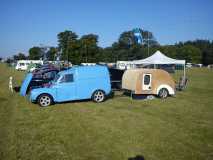 Van and Pod At Knebworth House