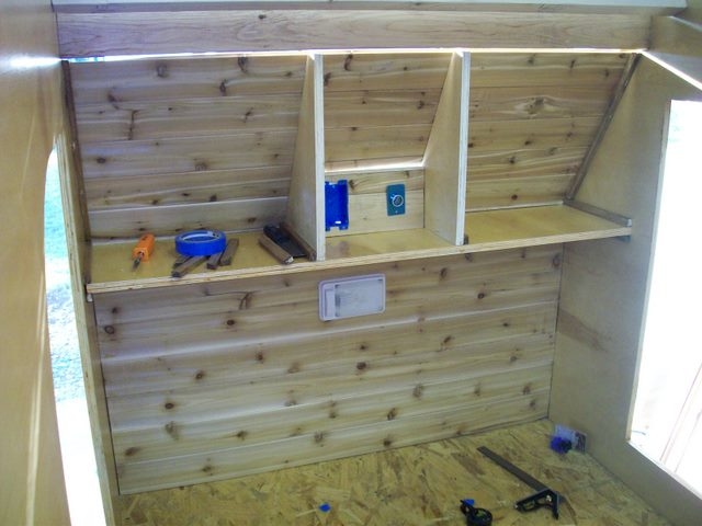 Front Bulkhead and Cabinet Framing