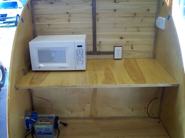 Microwave and Power Outlets