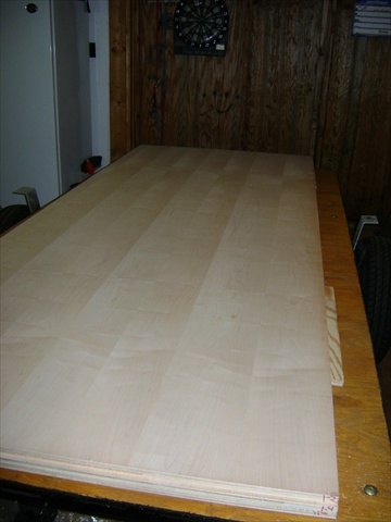 Our double sided maple ply sides.