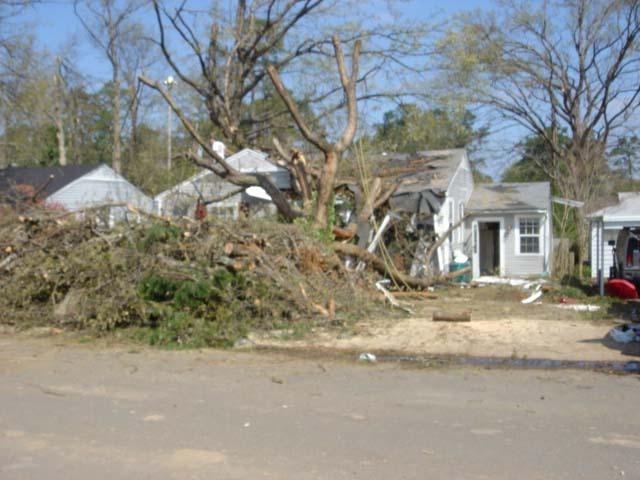 Tornado April 2008. The house across the street from me.