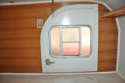 door in place