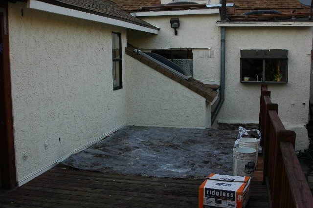 Side deck, almost back to normal