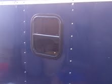 Window installed outside view