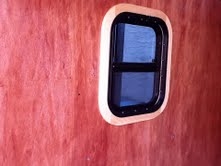 Window installed inside view