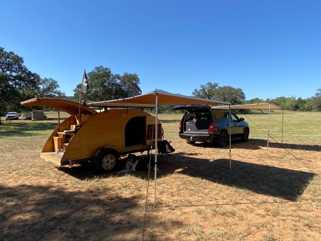 Crime scene awnings