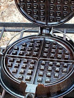 Seasoned waffle grid