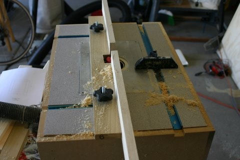 Home built router table