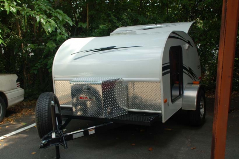 Trailer at Storage Facility