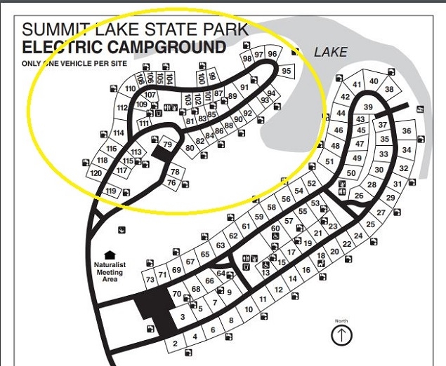 SUMMIT LAKE - north loop