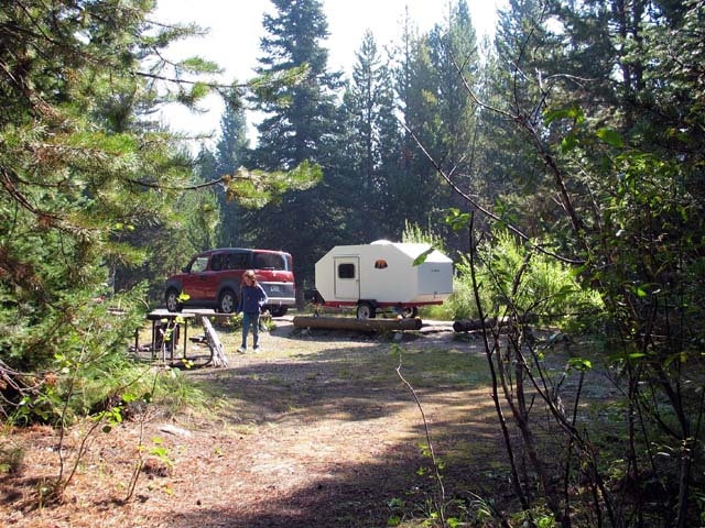 Maiden voyage campsite