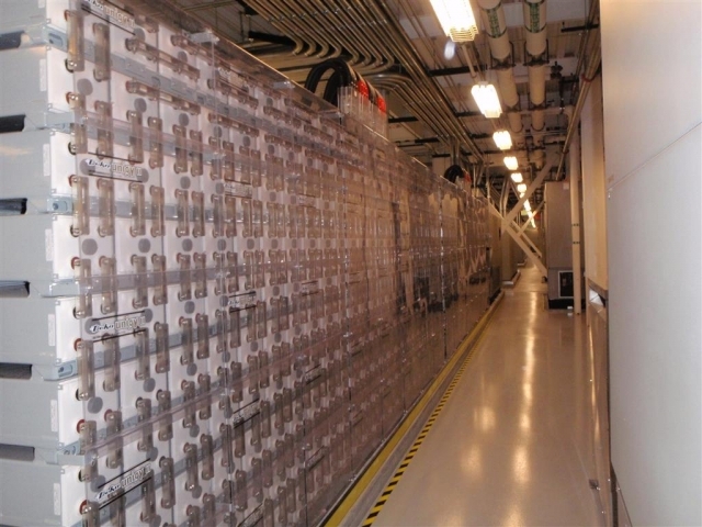 750 kW Battery Pile