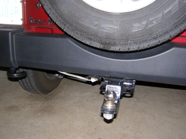 Trailer hitch before