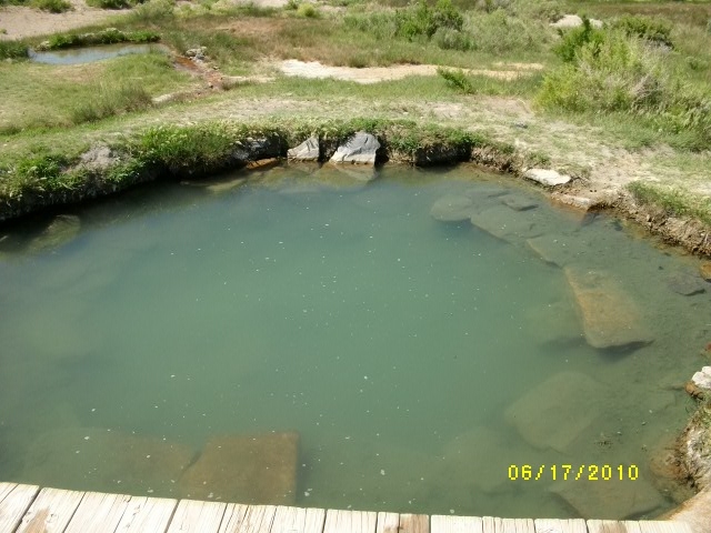 Spencer Hot Springs stone pool