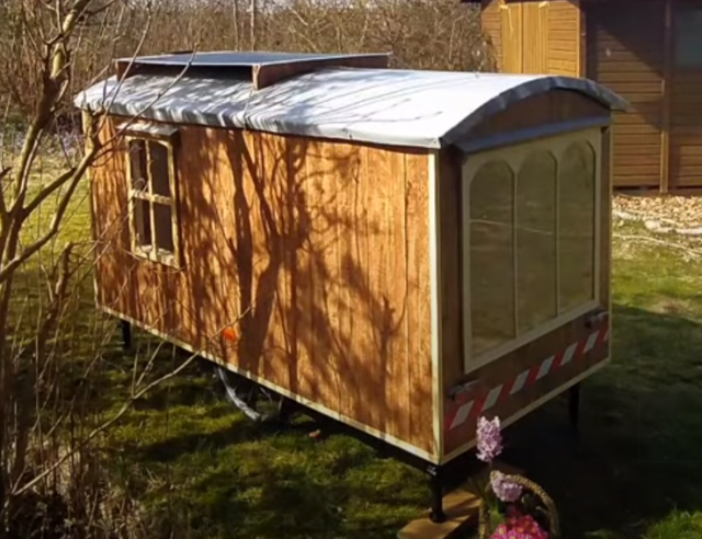 Peter Petersens' bicycle trailer