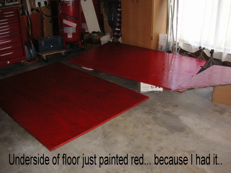 Red floor