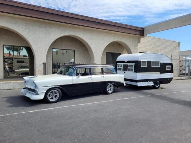 1956 Chevy and 1955 Trailer 2